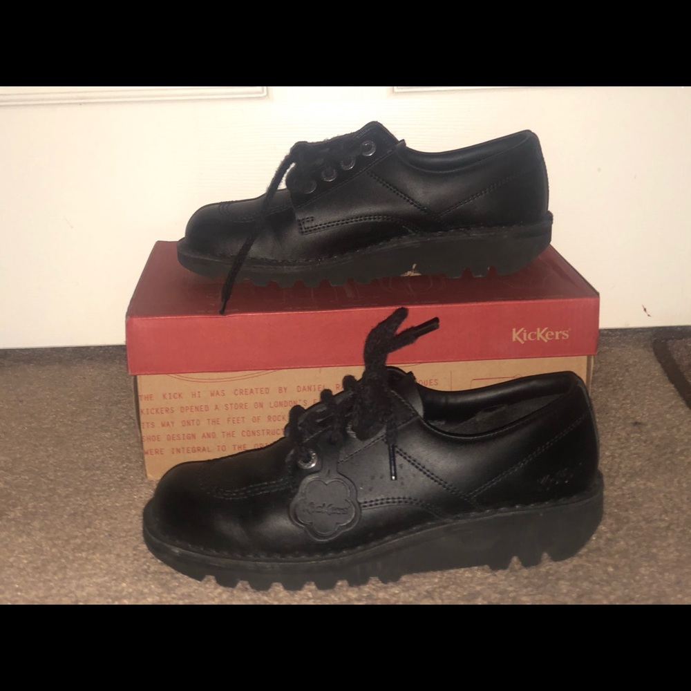 Black Kickers size 8.5 men